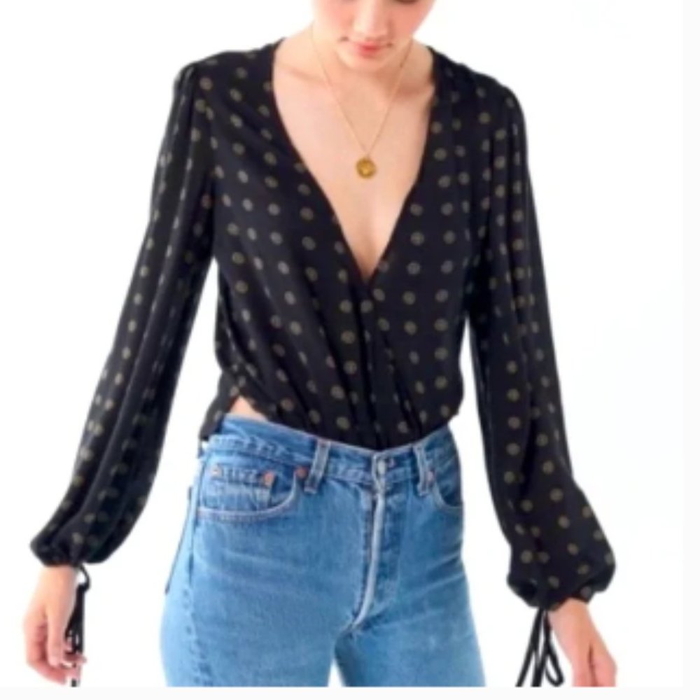 Urban Outfitters Black Boho Top Size M
